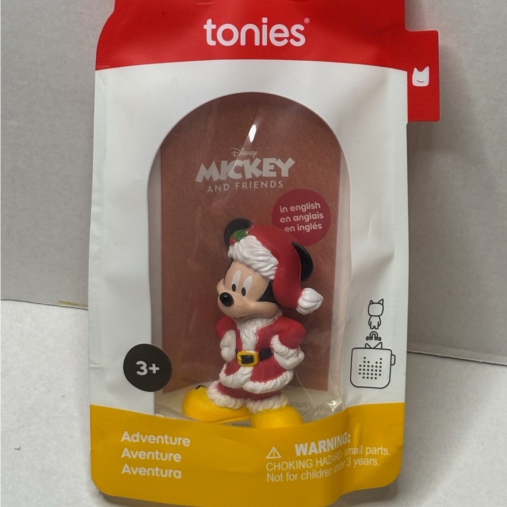 Brand New Tonies Disney Mickey's Christmas Around the World Audio Play Figurine